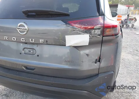 2021 Nissan Rogue S Intelligent Awd из США, поврежденный, VIN 5N1AT3AB4MC840845